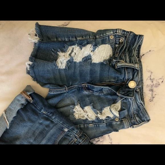 Bundle of 2 pairs of American eagle denim shorts - Picture 3 of 3